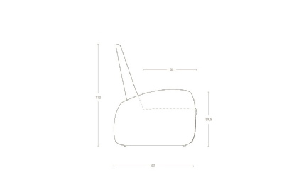 Dimensoes do produto poltrona reclinvel p2